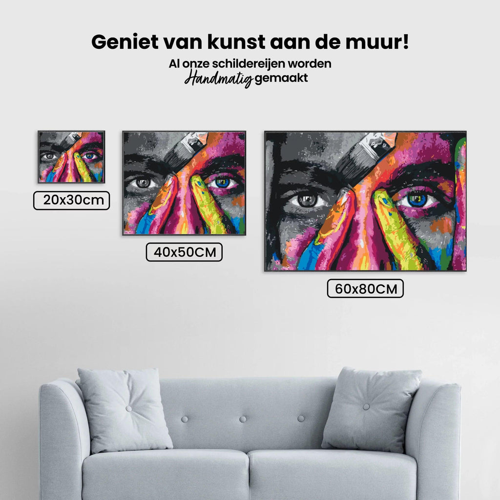 Diamond Painting - Vrouw met twee gezichten - SEOS Shop ®
