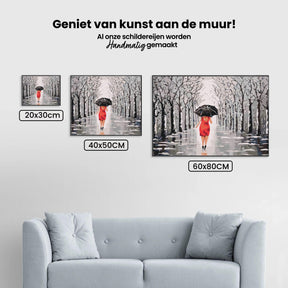 Diamond Painting - Vrouw wandelend in het park - SEOS Shop ®