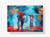 Diamond Painting - Wandeling in de regen - SEOS Shop ®