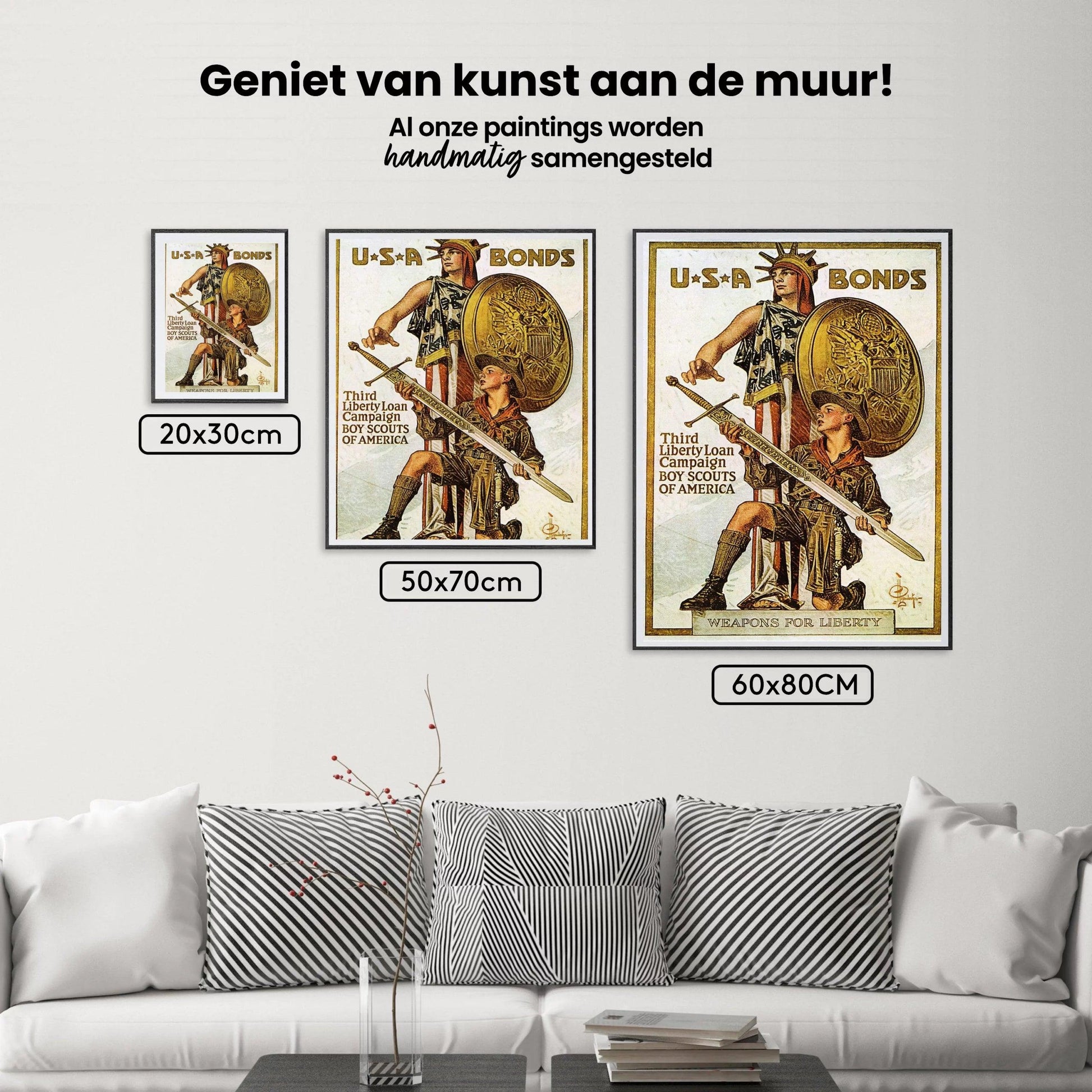 Diamond Painting - Wapens voor Vrijheid - SEOS Shop ®