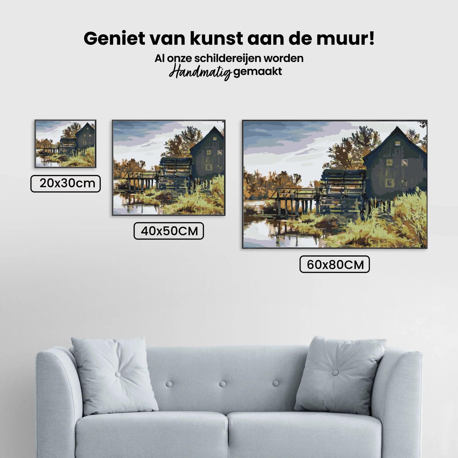 Diamond Painting - Watermolen - SEOS Shop ®