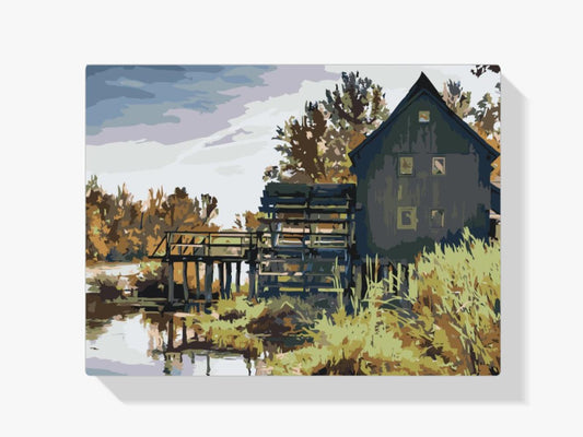 Diamond Painting - Watermolen - SEOS Shop ®
