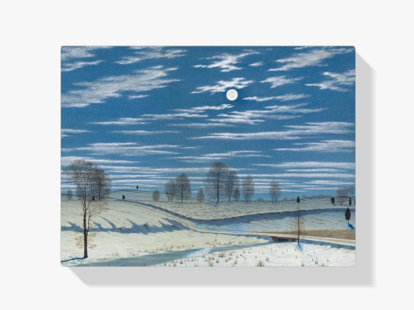 Diamond Painting - Winter Scène in Maanlicht - SEOS Shop ®