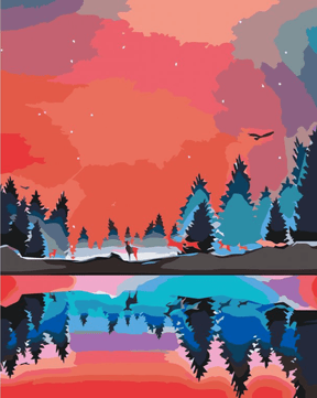 Diamond Painting - Winterlandschap 2 - SEOS Shop ®