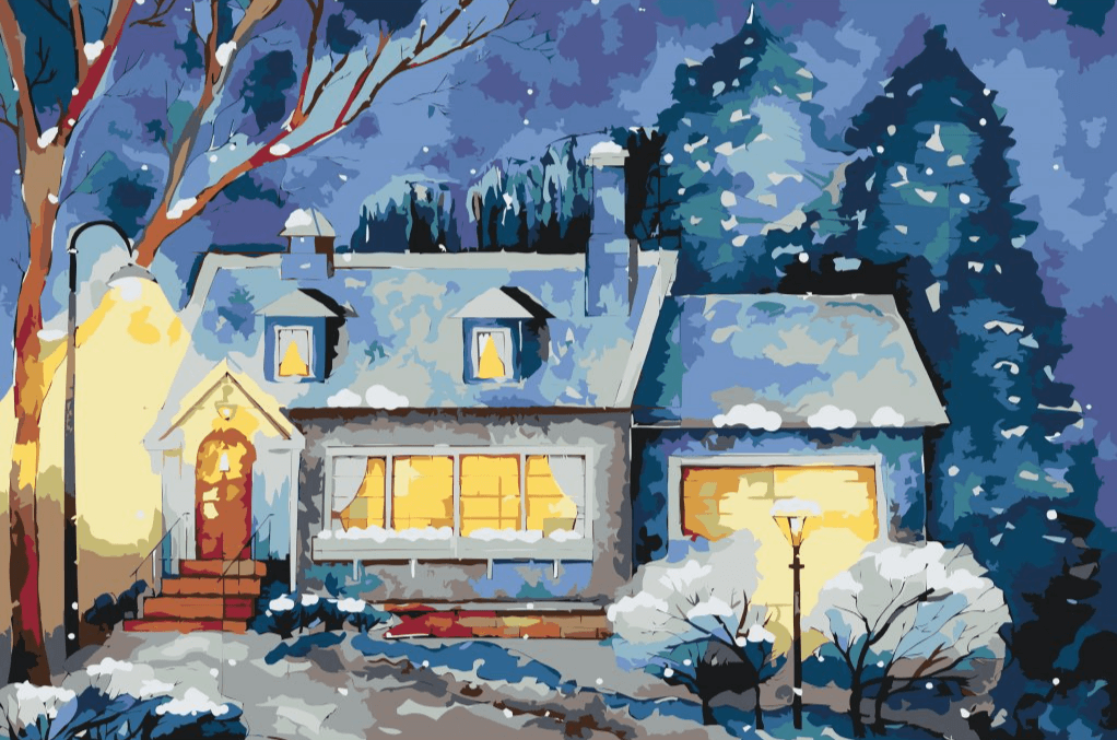 Diamond Painting - Winterlandschap - SEOS Shop ®