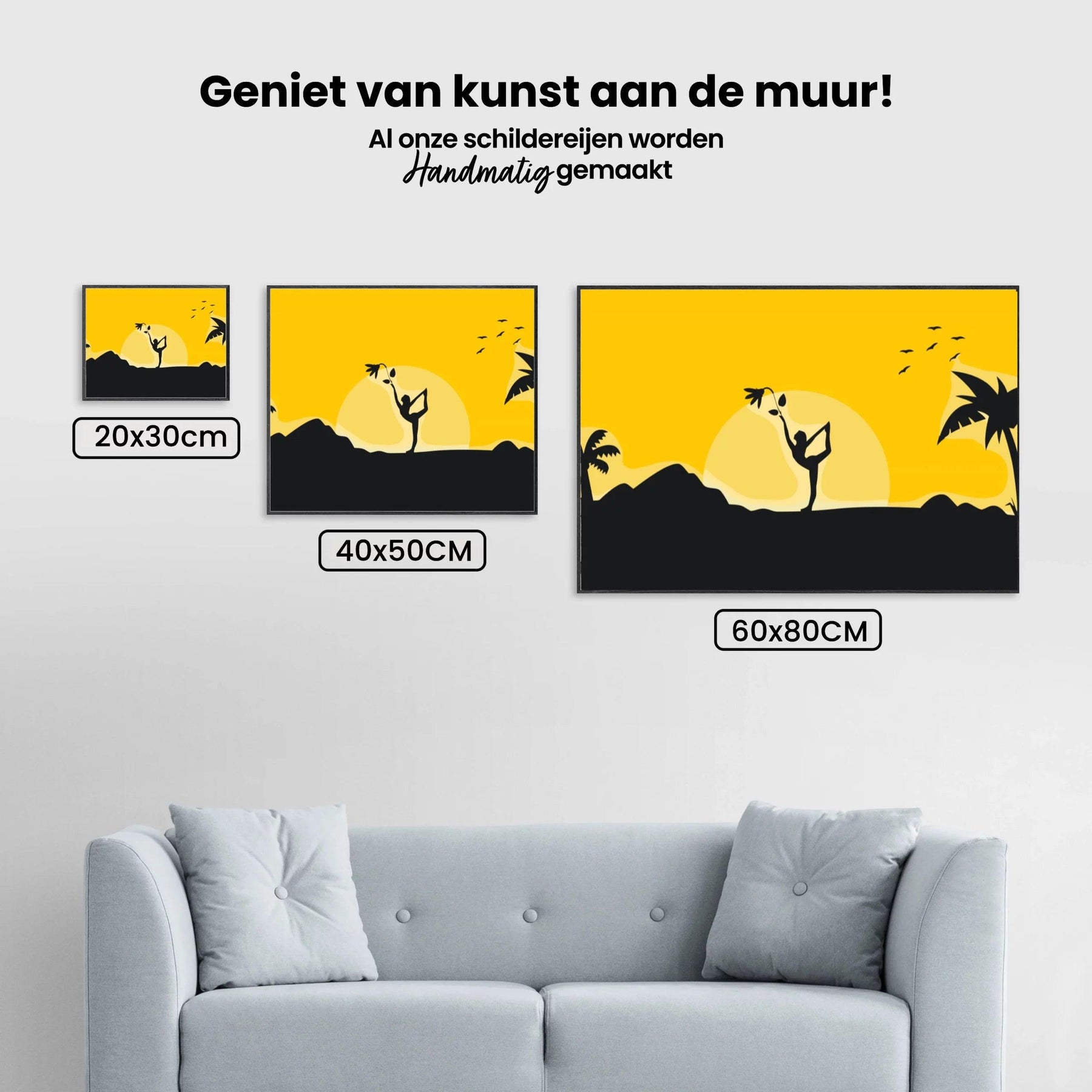 Diamond Painting - Yoga bij zonsopgang - SEOS Shop ®