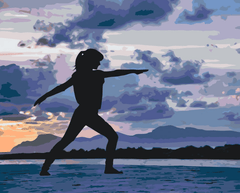 Diamond Painting - Yoga op het strand - SEOS Shop ®
