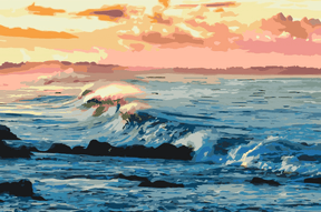 Diamond Painting - Zee golven - SEOS Shop ®