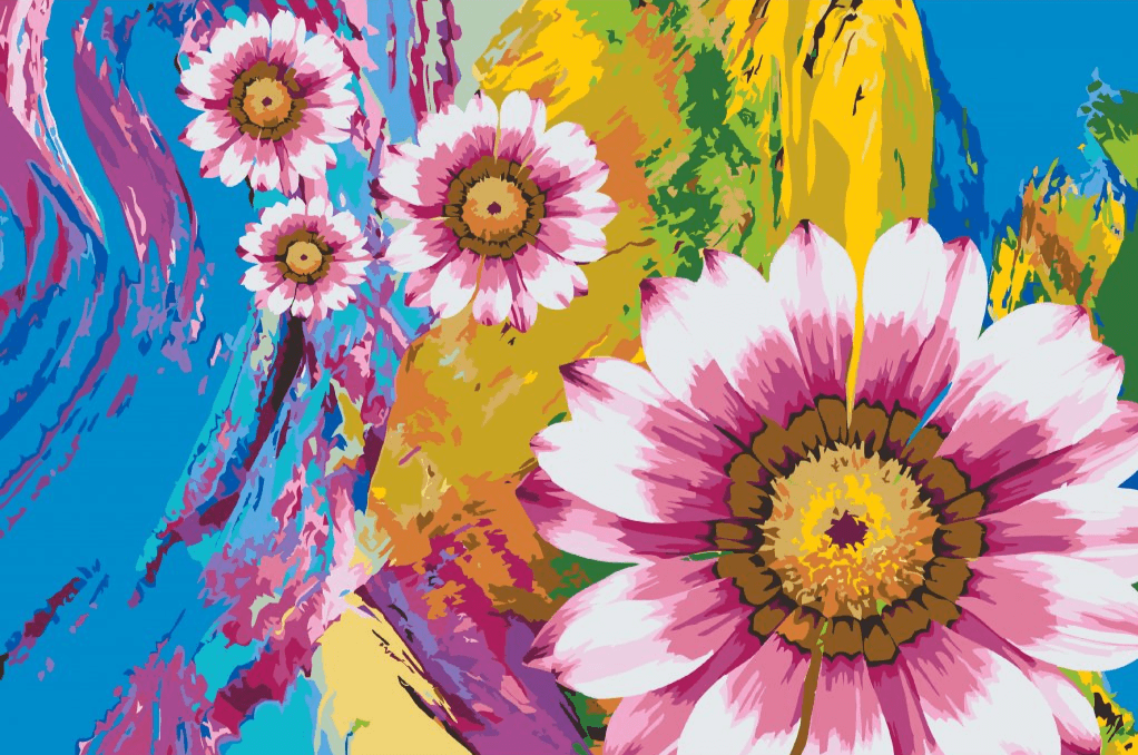 Diamond Painting - Zomerbloemen - SEOS Shop ®