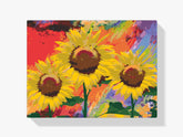 Diamond Painting - Zonnebloemen in de studio - SEOS Shop ®