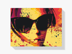 Diamond Painting - Zonnebril in geel - SEOS Shop ®