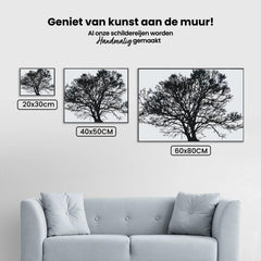 Diamond Painting - Zwart-witte boom - SEOS Shop ®