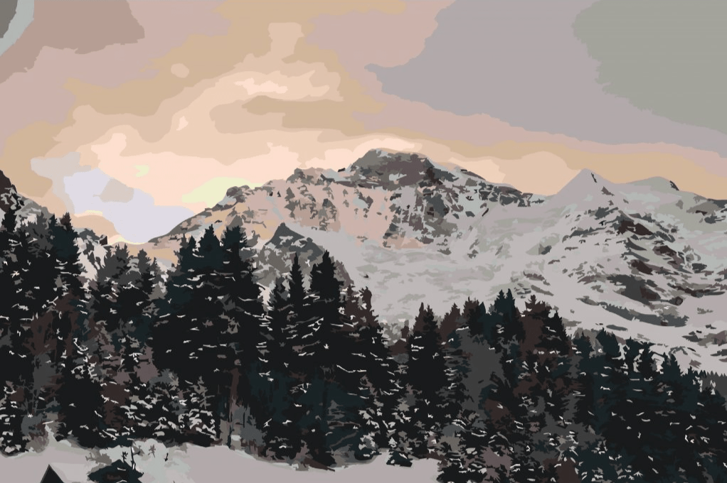 Diamond Painting - Zwitserse Alpen Jungfrau - SEOS Shop ®