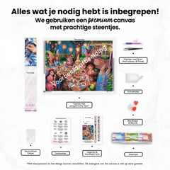 Diamond Painting Piet Mondriaan Compositie - SEOS Shop®