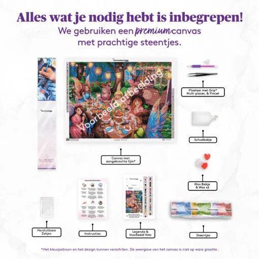 Diamond Painting Bloemen veld Paradijs - SEOS Shop ®
