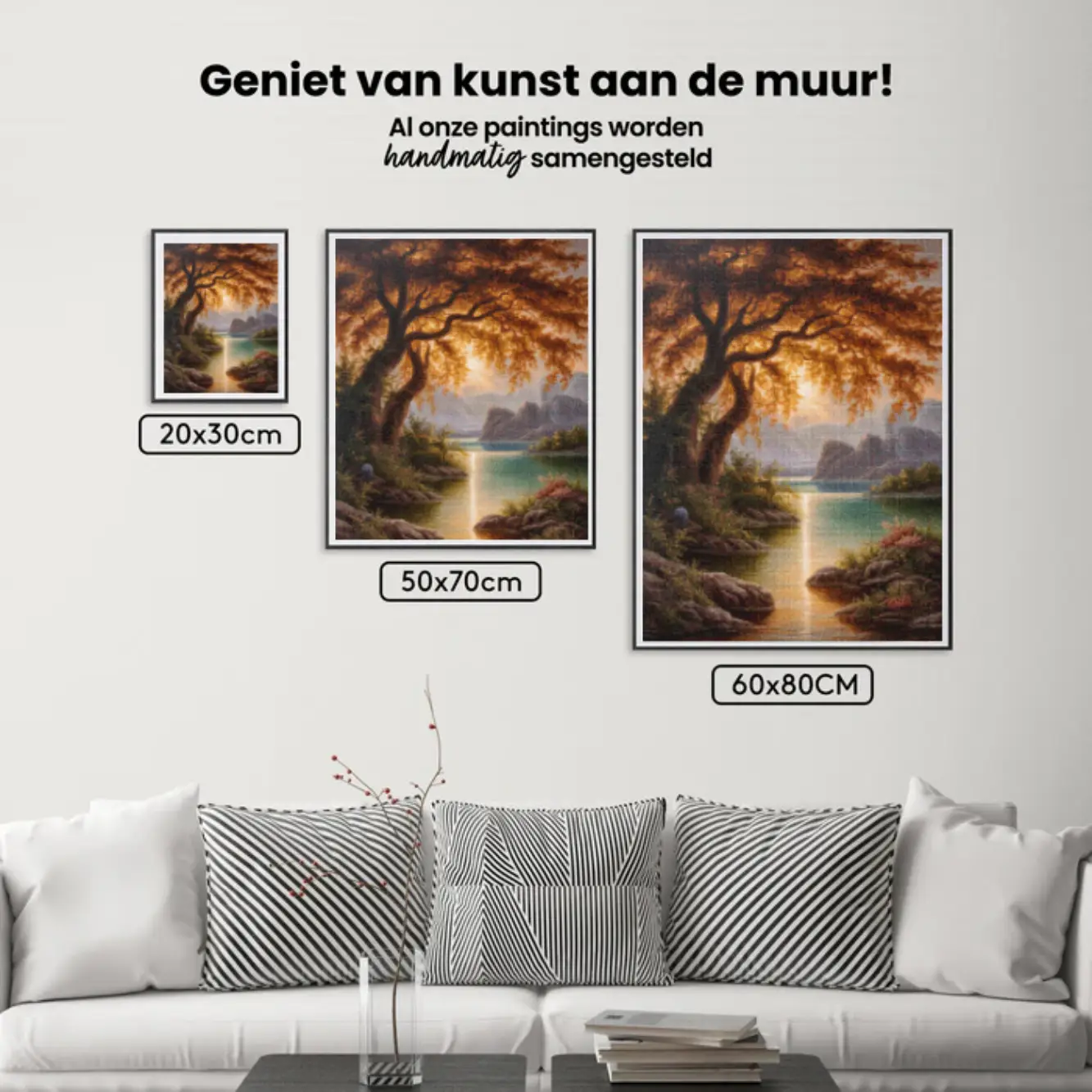 Diamond Painting - Amberkleurige gloed