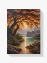 Diamond Painting - Amberkleurige gloed
