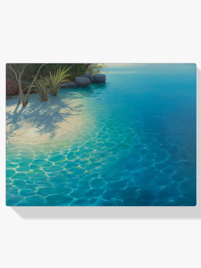 Diamond Painting - Blauwe Lagune
