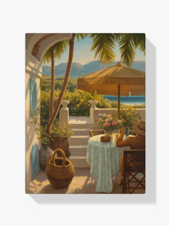 Diamond Painting - Bruisend balkongeluk