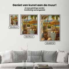 Diamond Painting - Bruisend balkongeluk