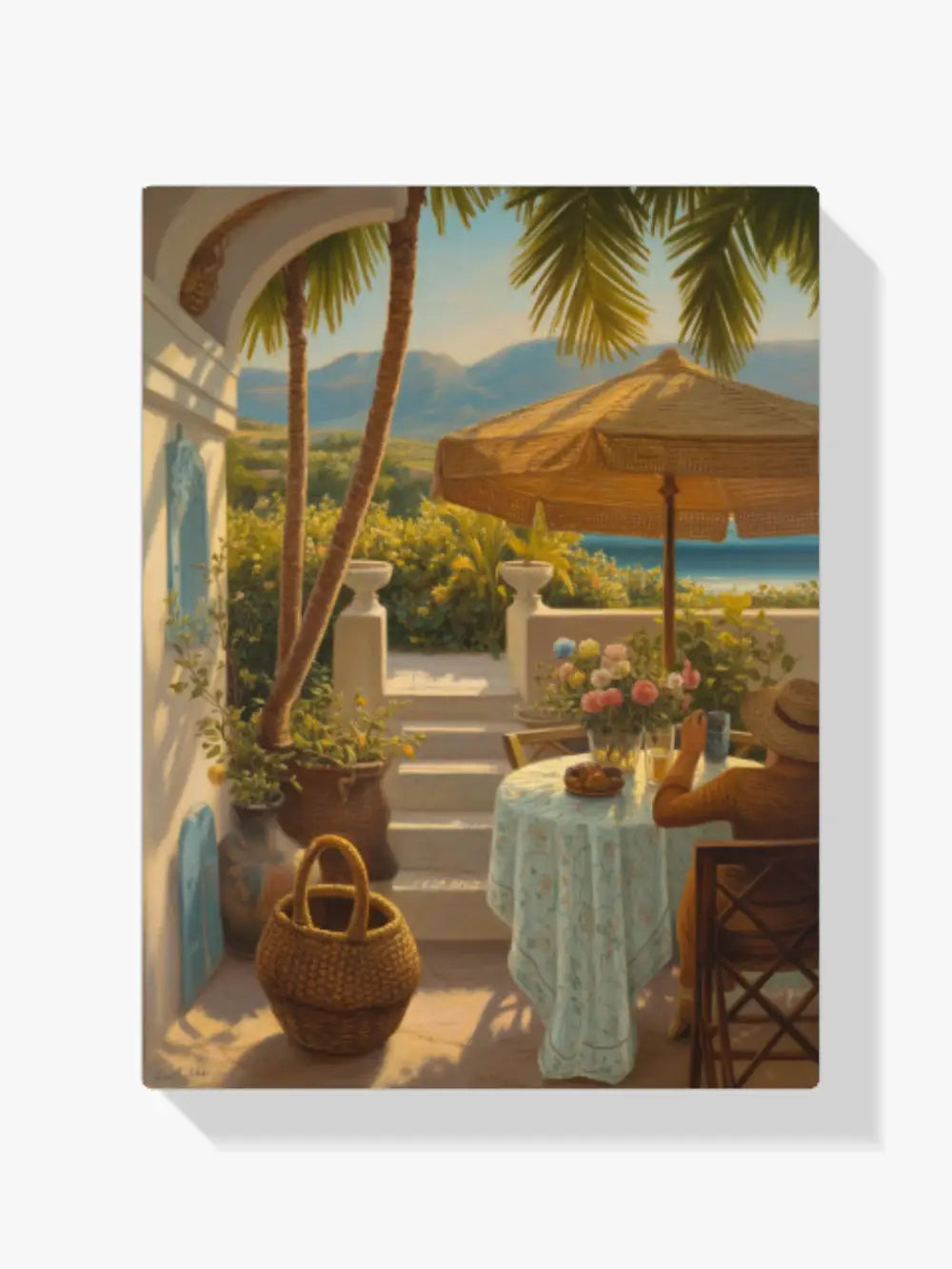 Diamond Painting - Bruisend balkongeluk