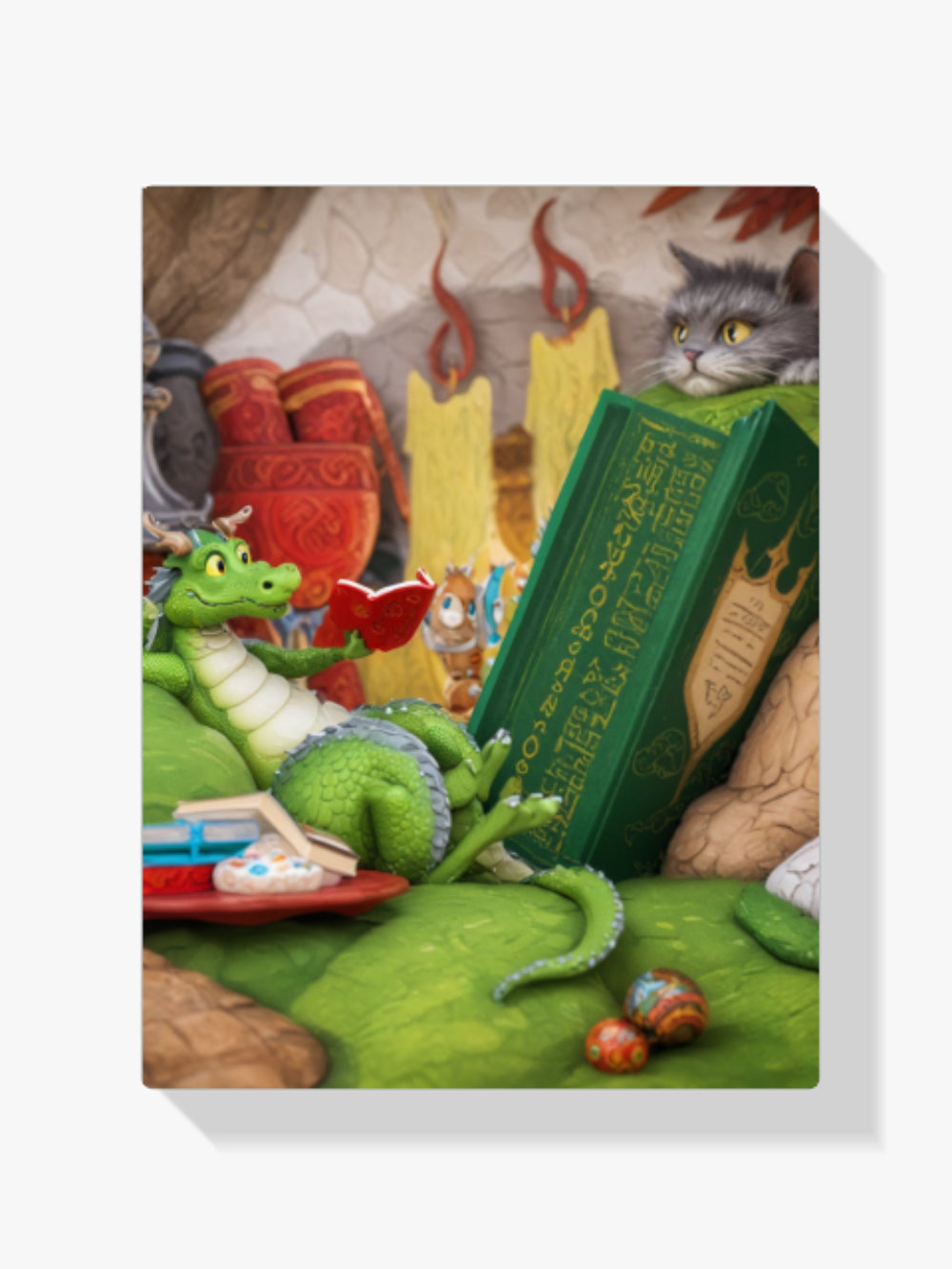 Diamond Painting -  Drakenboek V1 - SEOS Shop ®