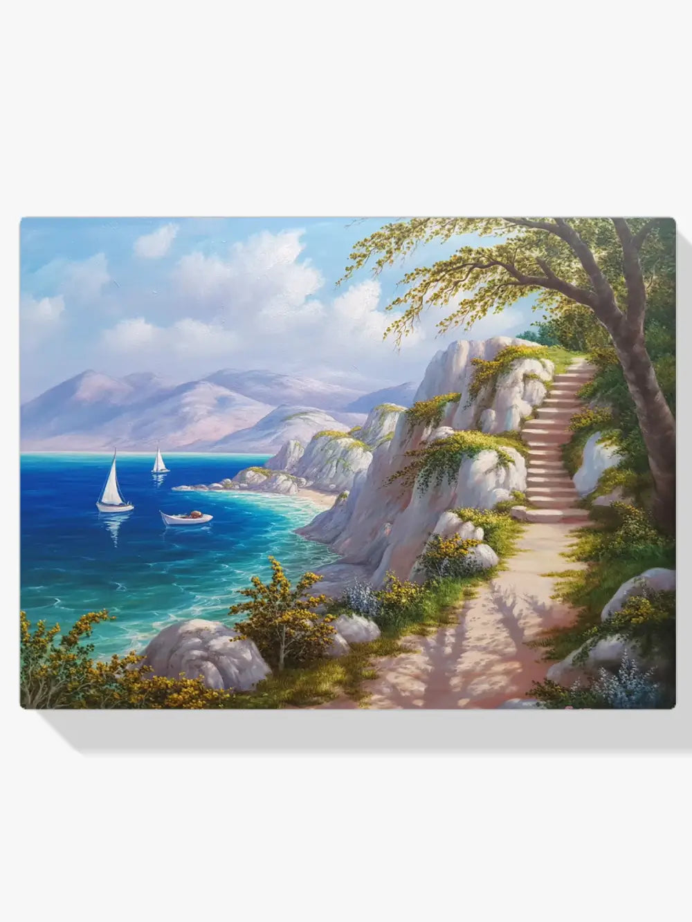 Diamond Painting - Eilandpad