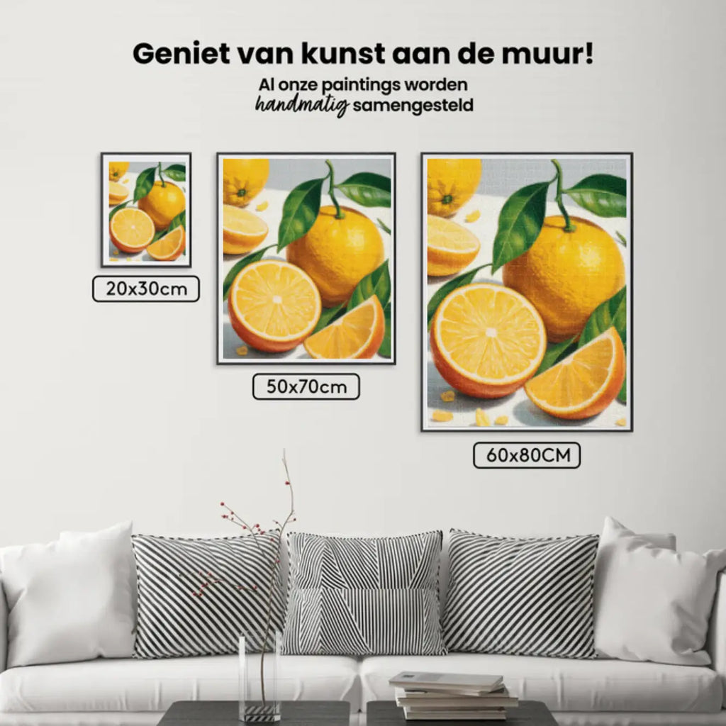 Diamond Painting - Gouden Citrus