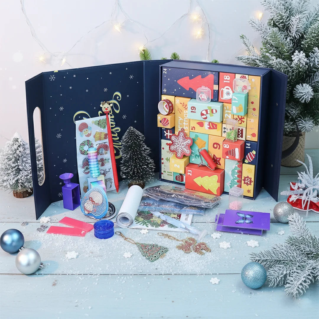 Premium Diamond Painting "Adventskalender 2026" - Beperkte oplage