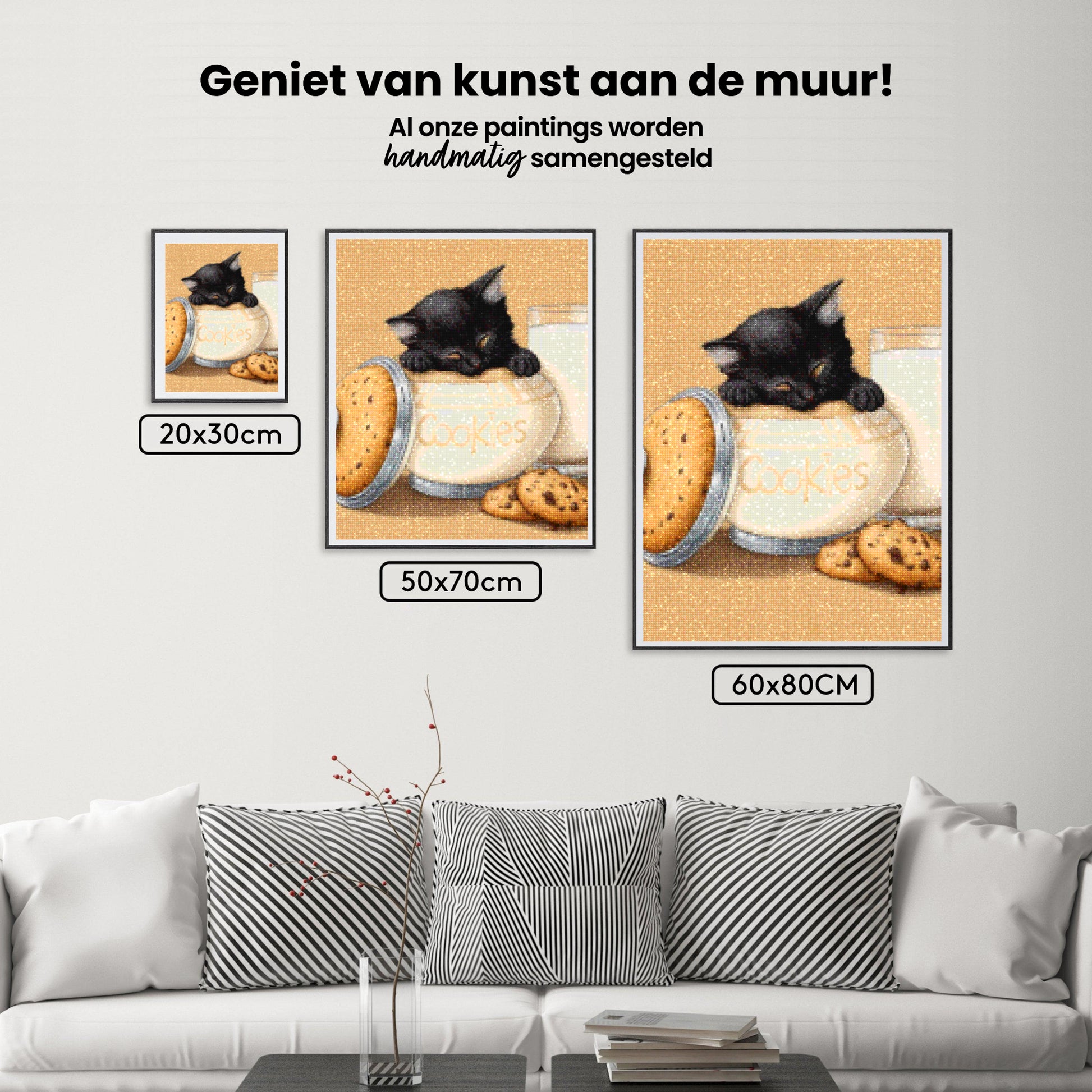Diamond Painting -  Koekje Kat - SEOS Shop ®