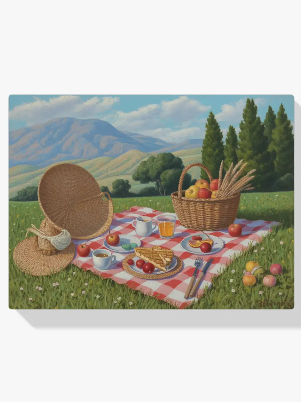 Diamond Painting - Pastelkleurige picknick