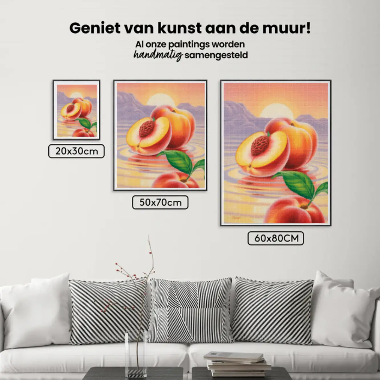 Diamond Painting - Perzik Mirage