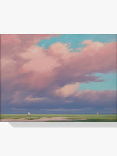 Diamond Painting - Roze luchten