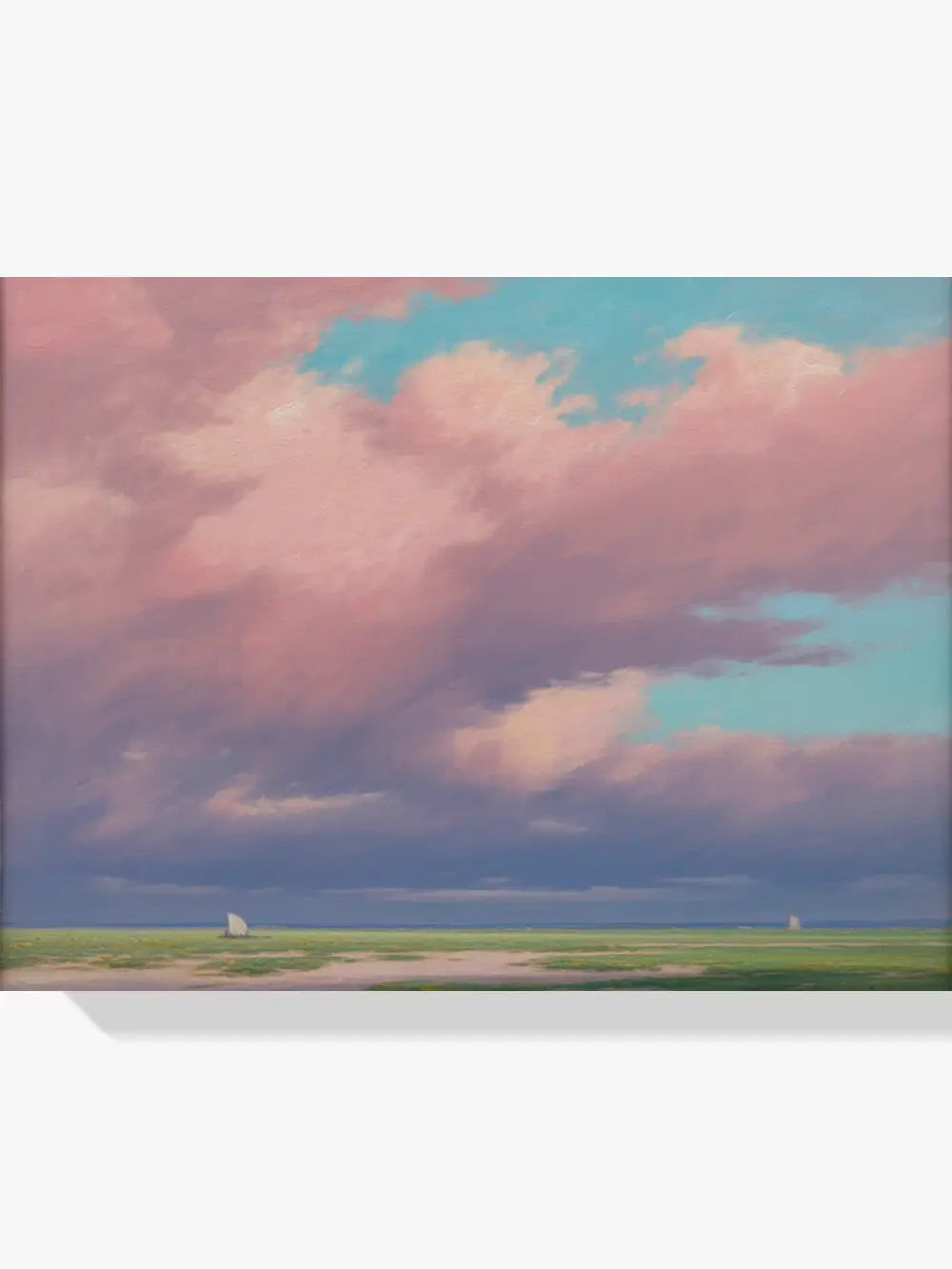 Diamond Painting - Roze luchten