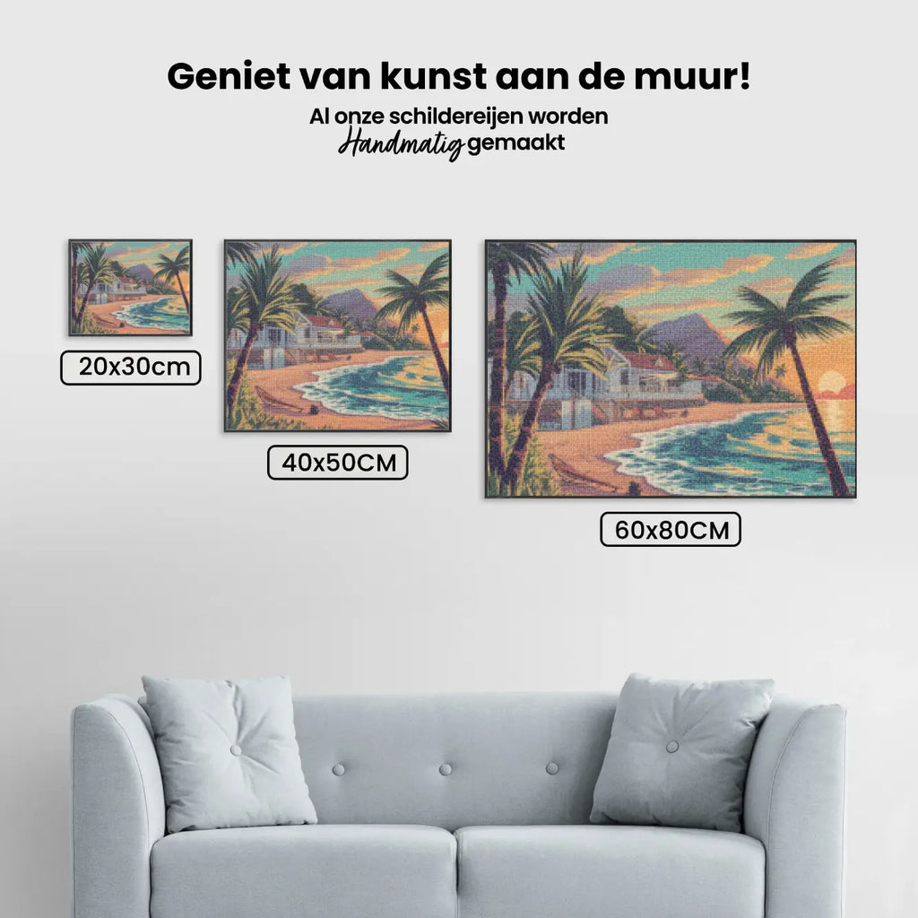 Diamond Painting - Strandbriesje