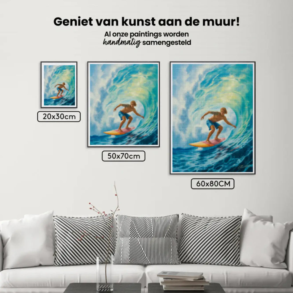 Diamond Painting - Top van de krul