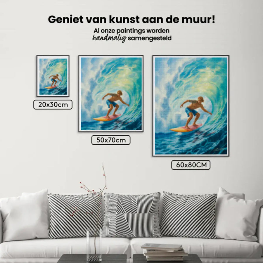 Diamond Painting - Top van de krul