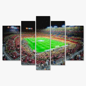 Diamond Painting Barcelona stadion 5 luik - SEOS Shop ®