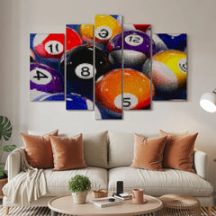 Diamond Painting Biljart ballen 5 luik - SEOS Shop ®