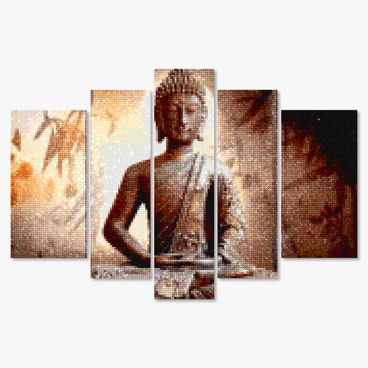 Diamond Painting Buddha 5 luik - SEOS Shop ®