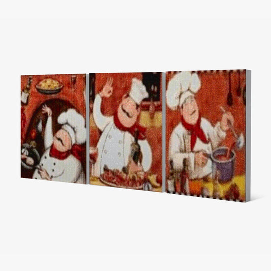 Diamond Painting Chef kok 3 luik - SEOS Shop ®