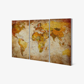 Diamond Painting Map van de wereld 3 luik - SEOS Shop ®