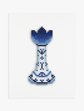 Mini Meesterwerken - Delftsblauw editie (Set van 12)