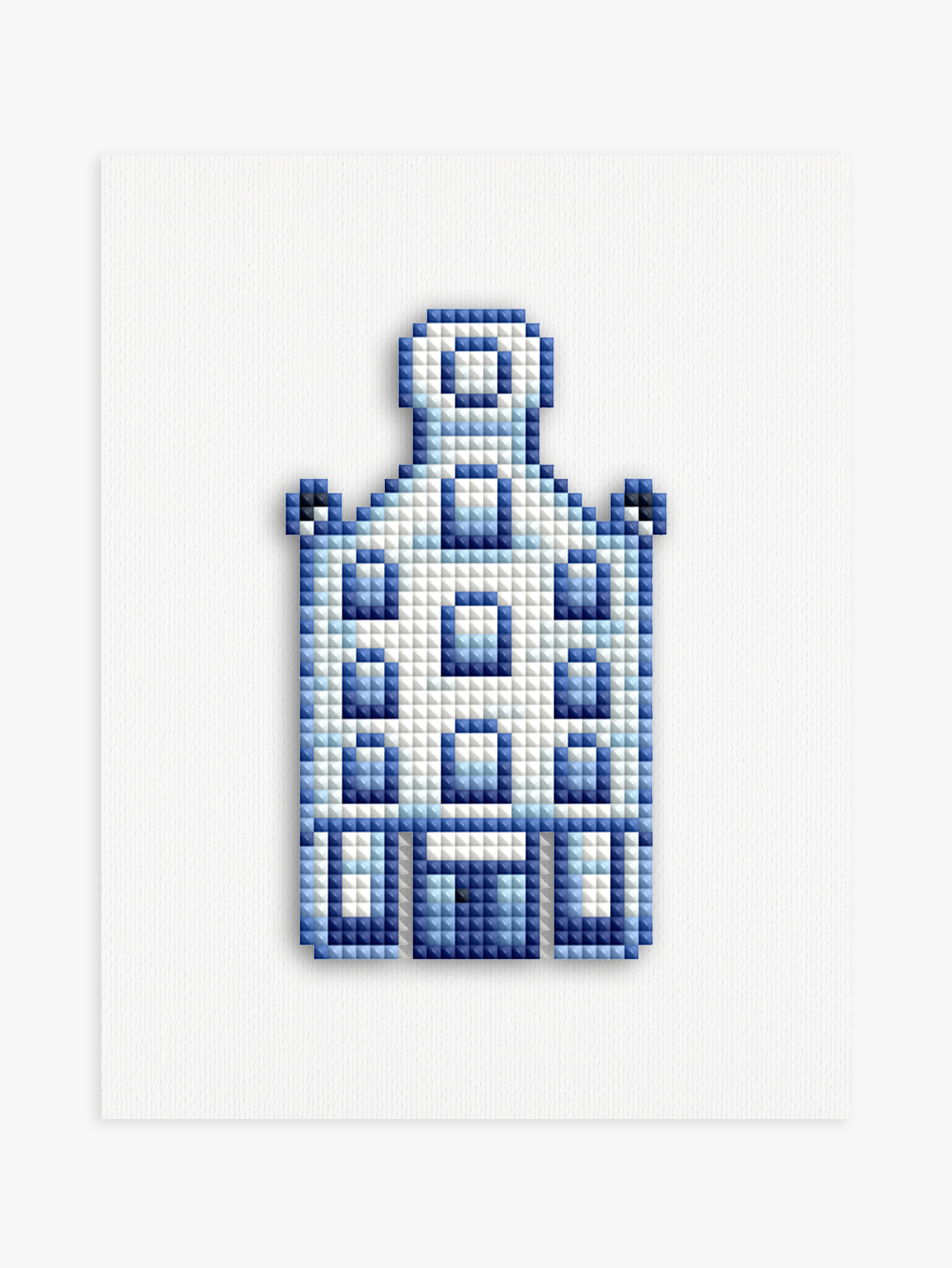 Mini Meesterwerken - Delftsblauw editie (Set van 12)