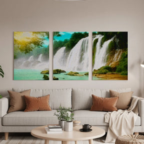 Diamond Painting Mooie waterval 3 luik - SEOS Shop ®