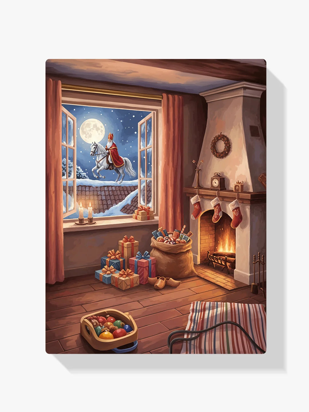 Diamond Painting - Aankomst van Sinterklaas