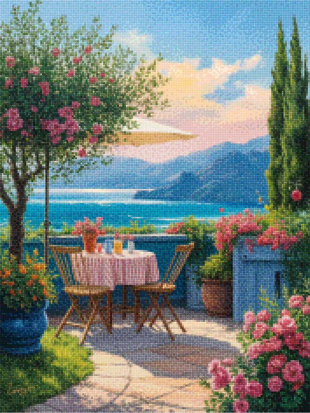 Diamond Painting - Alfresco middag