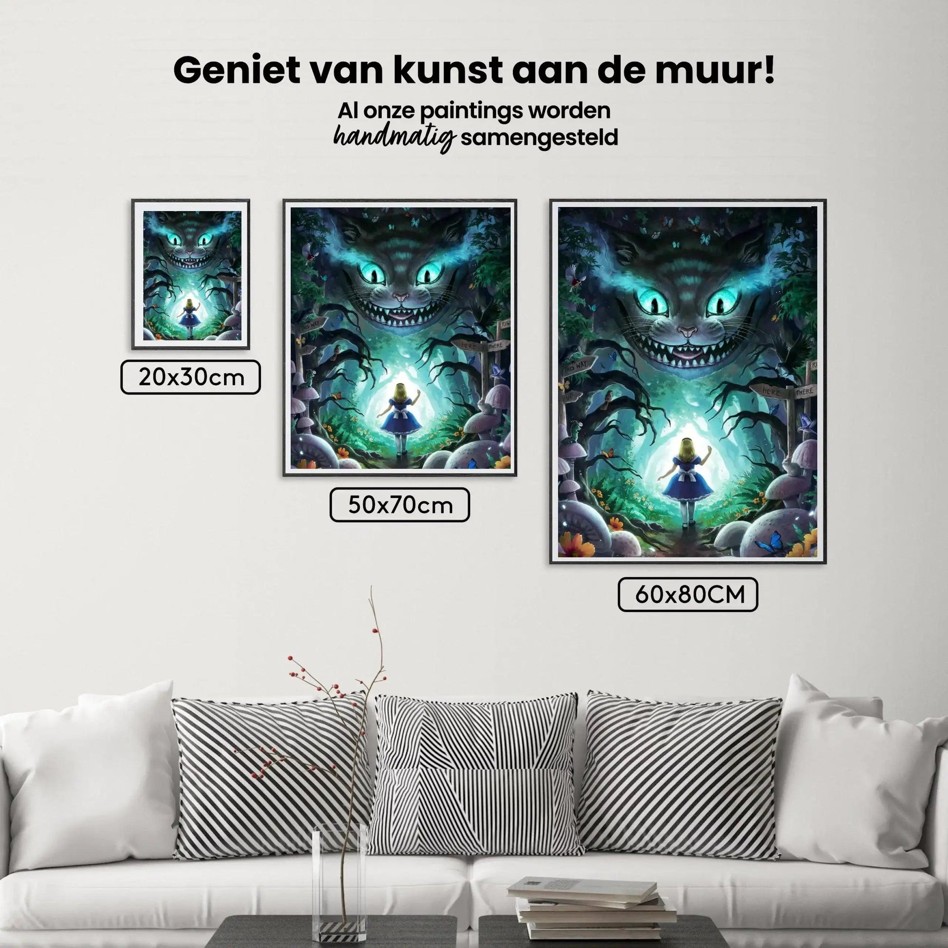 Diamond Painting - Alice betreedt Wonderland