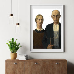 Diamond Painting - Amerikaanse gothiek - SEOS Shop ®