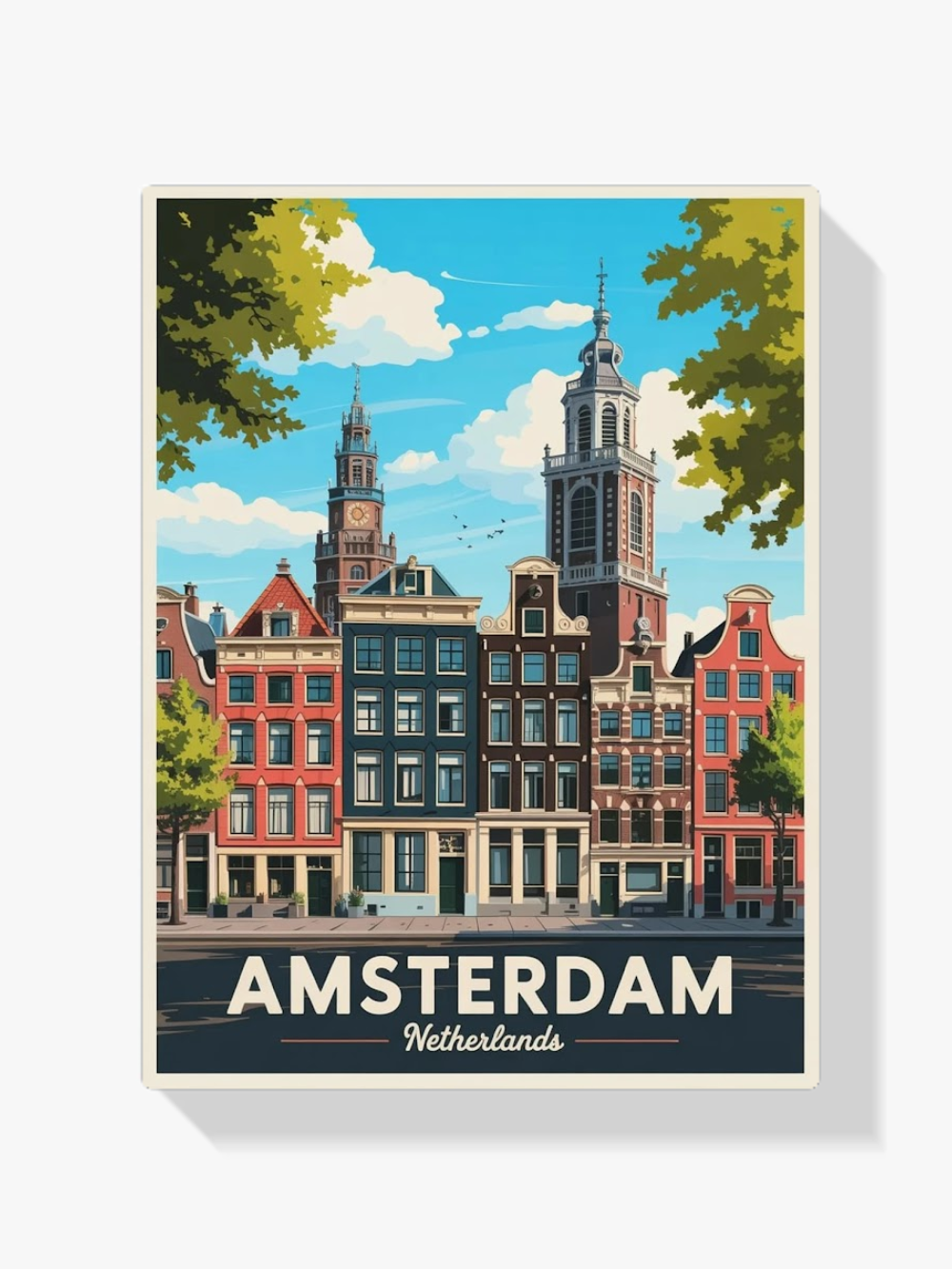 Diamond Painting - Amsterdam, Nederland